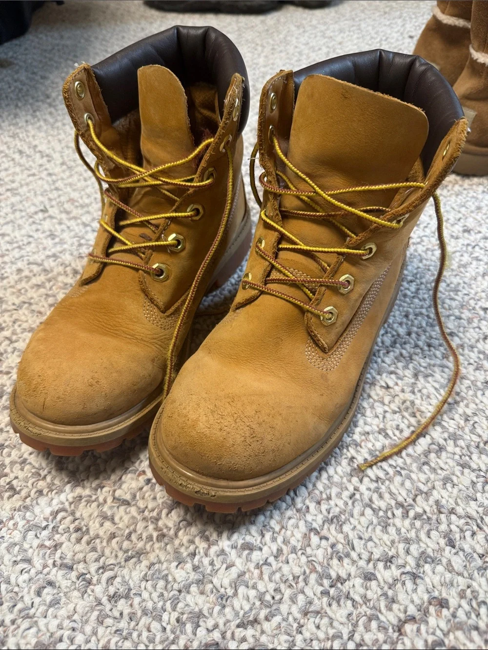 Timberland Wheat Tan Work Boots